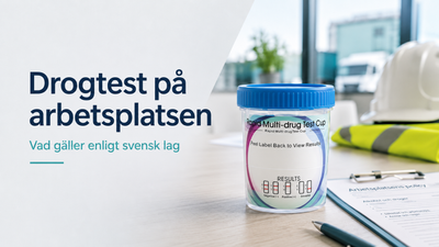 Drogtest på arbetsplatsen — vad gäller enligt svensk lag