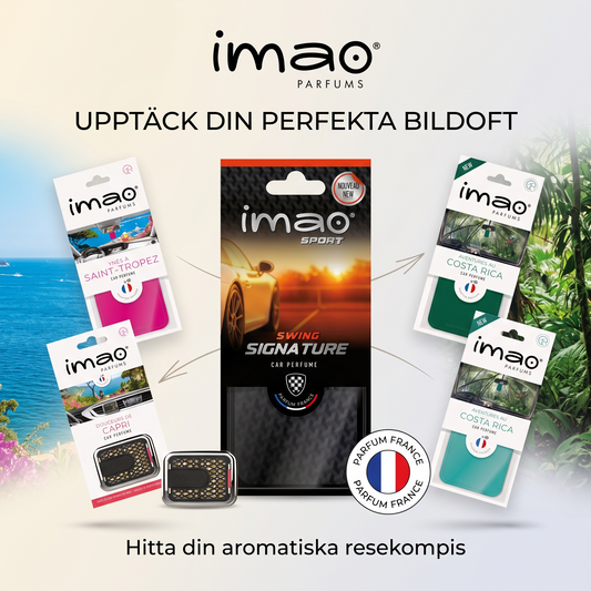 imao Parfums – res med doften i bilen