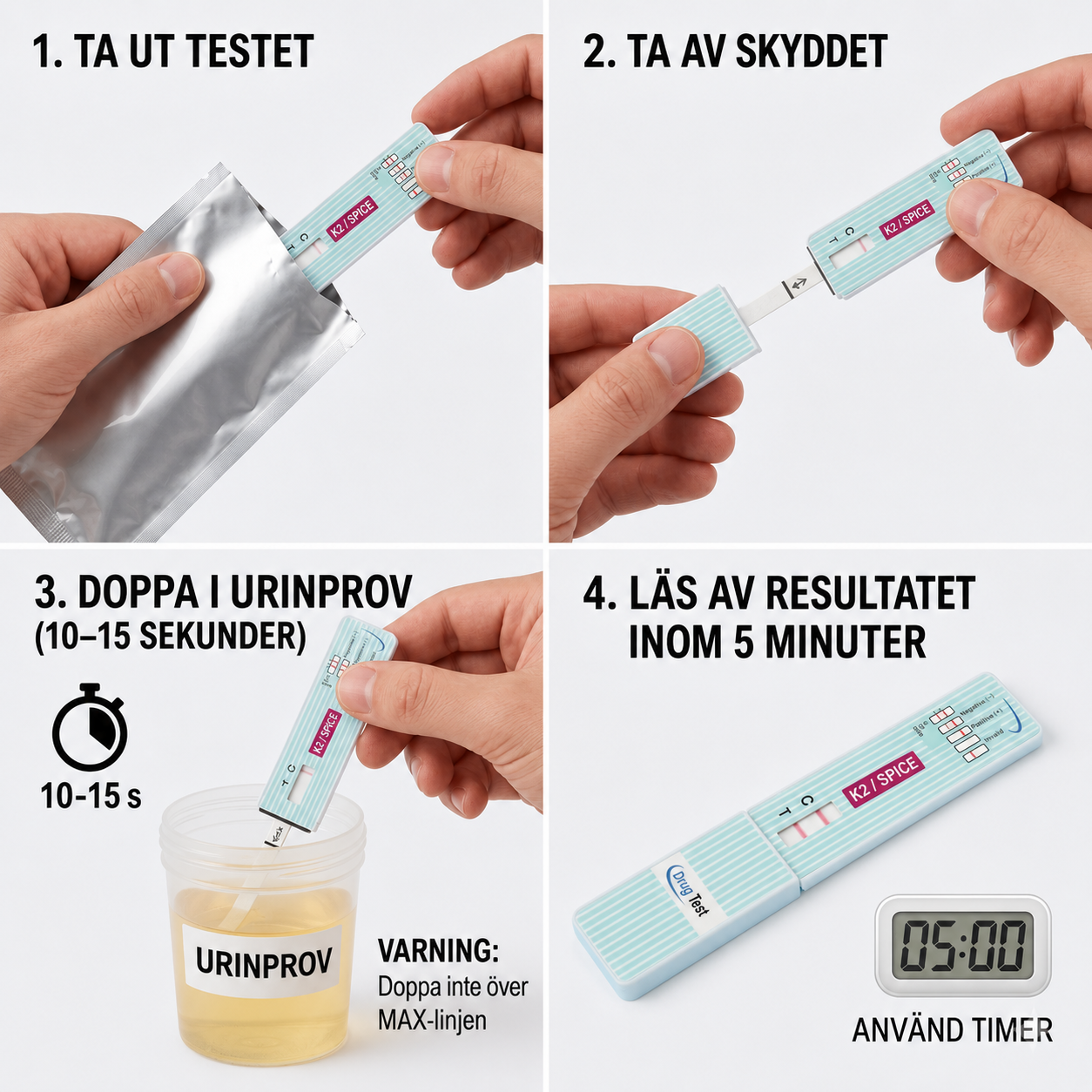Spice Drogtest, Syntetiska Cannabinoider K2