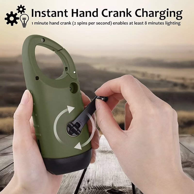 Dynamo - och solcellsficklampa - HemSyd