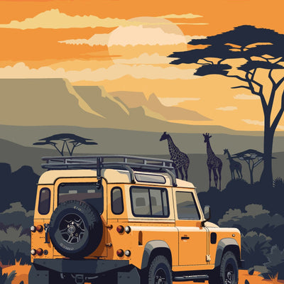 Dreamy Kenya — pusselmotiv