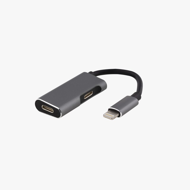 Lightning till dual lightning - adapter - HemSyd
