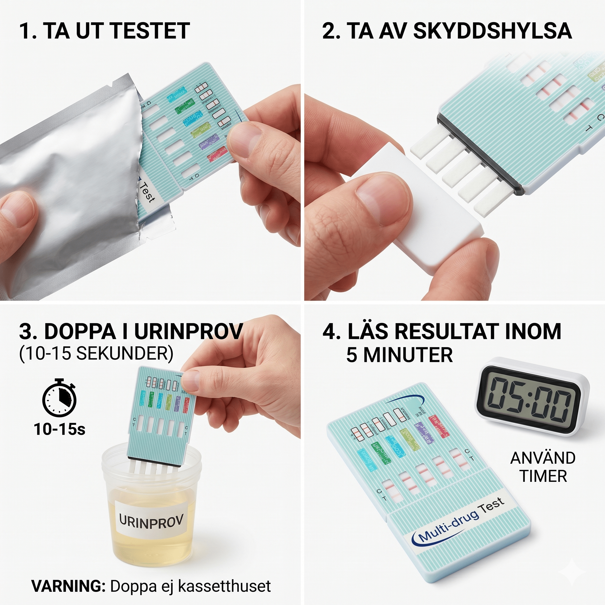 Multitest 12 vanligaste drogerna - HemSyd