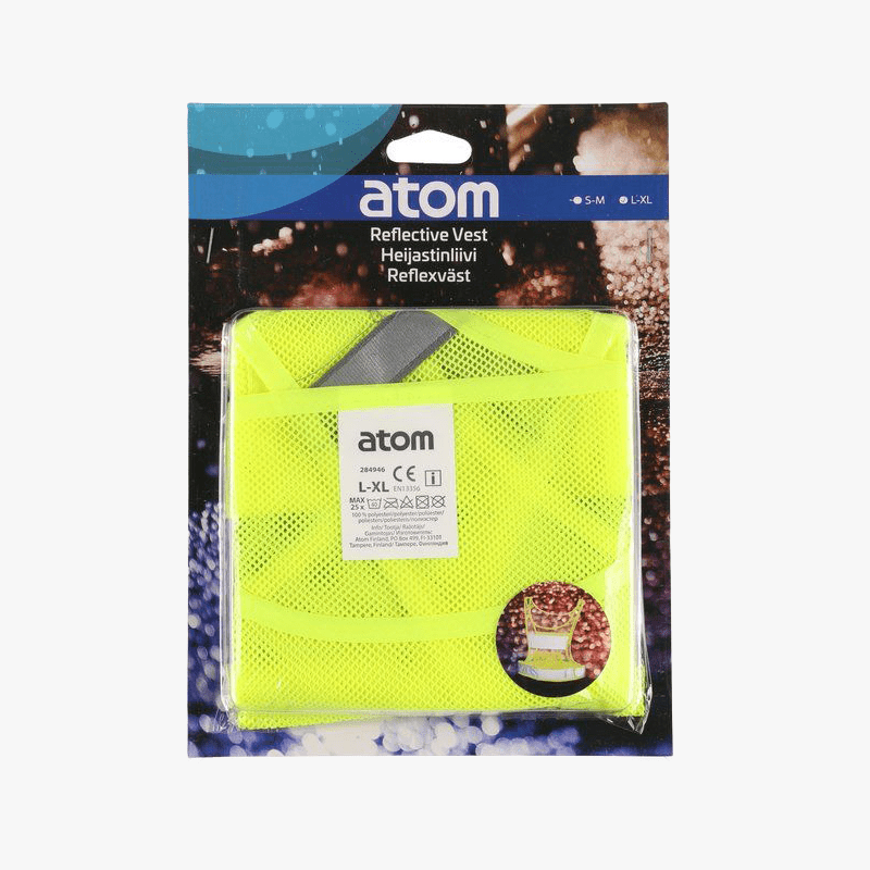 Reflexväst för Sport Gul – Storlek L/XL - HemSyd