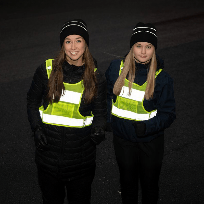 Reflexväst för Sport Gul – Storlek L/XL - HemSyd