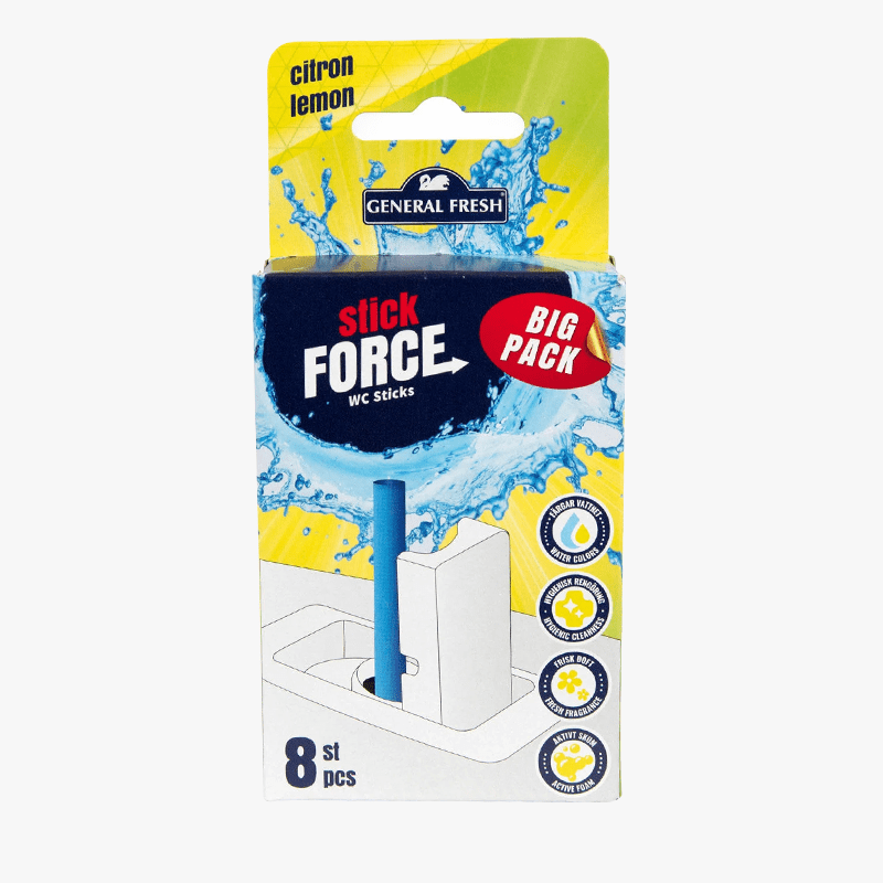 WC Stick Lemon 8 pack x 9g - HemSyd