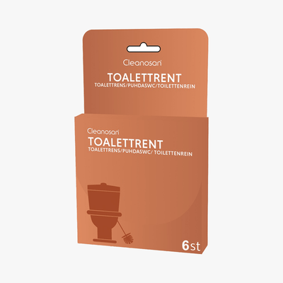 WC - tabs / Toalettrengöring 6 - pack - HemSyd