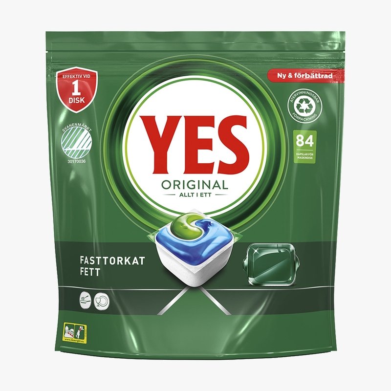 YES Original diskmaskinskapslar 84-pack - HemSyd