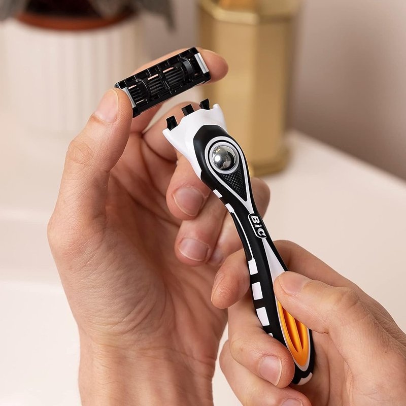 BIC Hybrid 5 Flex Rakhyvel för Män med Nano-Tech Blad 1+4 - HemSyd