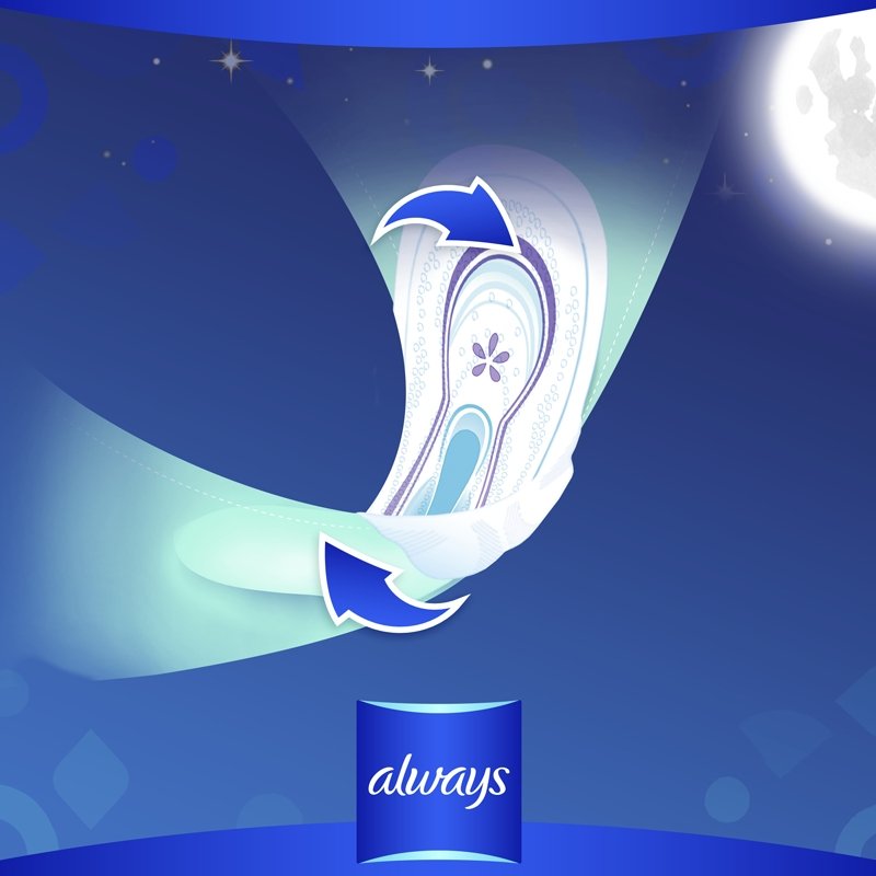 Always Ultra Night S3 Bindor med Vingar Big Pack 18st - HemSyd