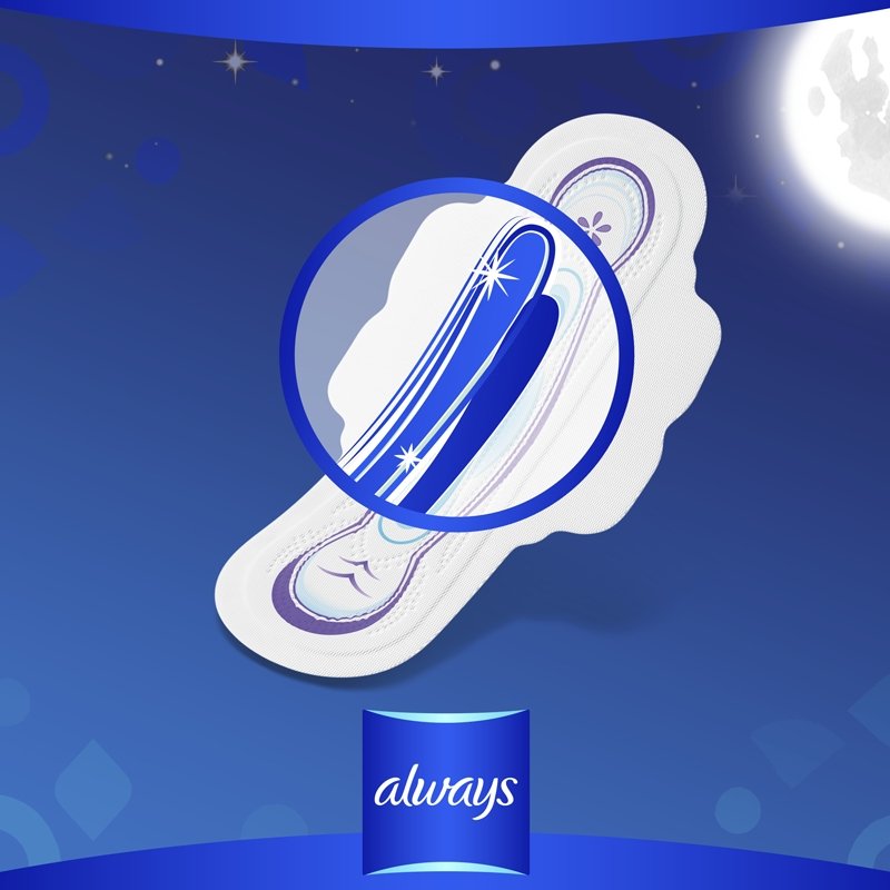 Always Ultra Night S3 Bindor med Vingar Big Pack 18st - HemSyd