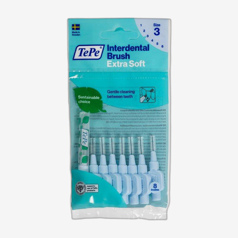 Mellanrumsborste extra mjuk 0,6 mm 8 st - HemSyd