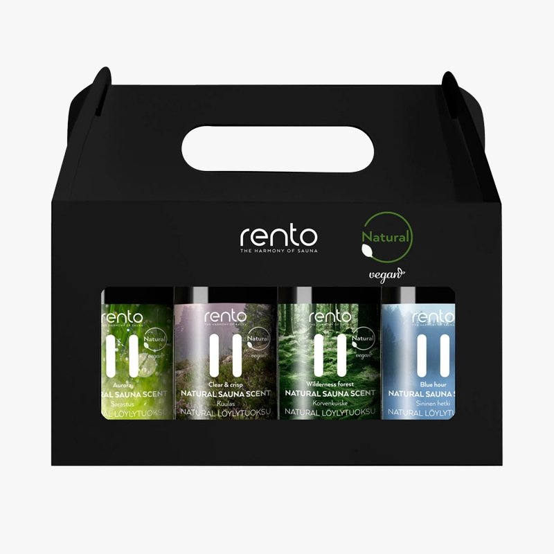 Rento Natural bastudoft i presentförpackning 4 x 100 ml - HemSyd