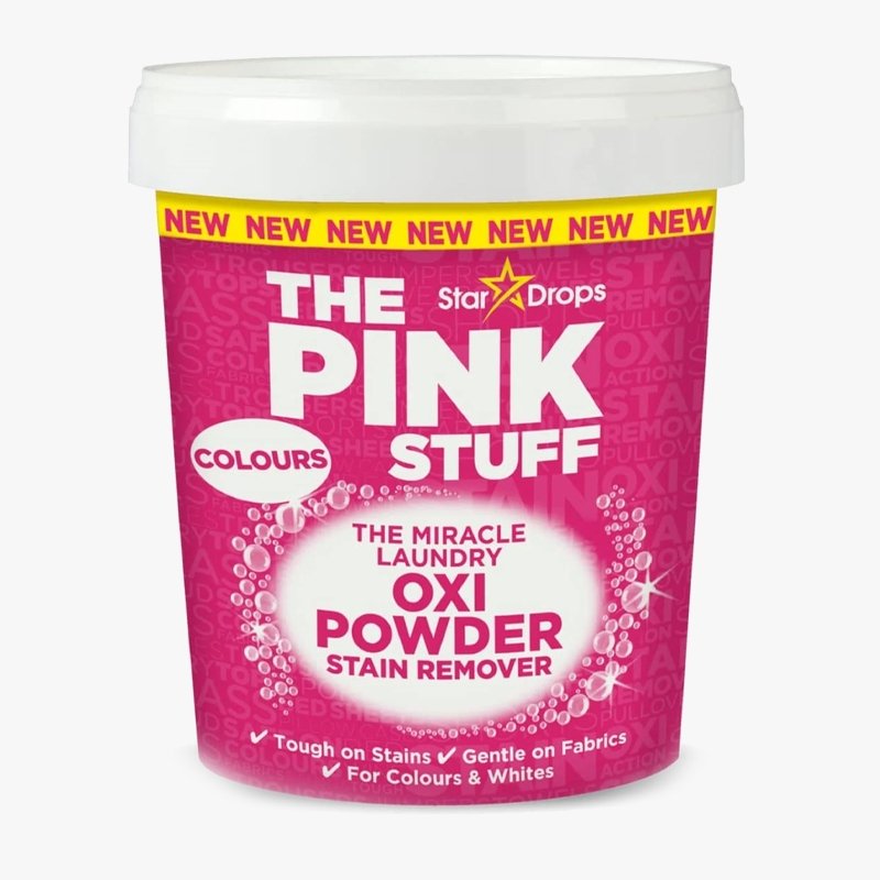 The Pink Stuff Miracle Laundry Oxi Powder Stain Remover Colours 1,2kg - HemSyd