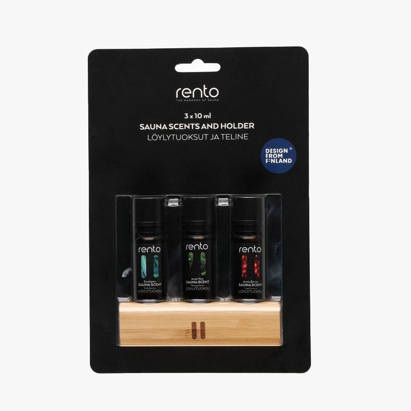 Rento Bastudoft i Bambuställ, 3 x 10 ml - HemSyd