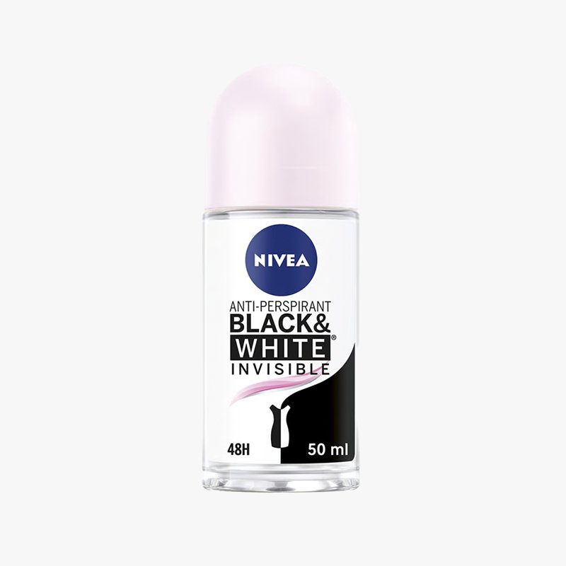 Nivea Invisible Black & White Clear Deo Roll-On 50 ml - HemSyd