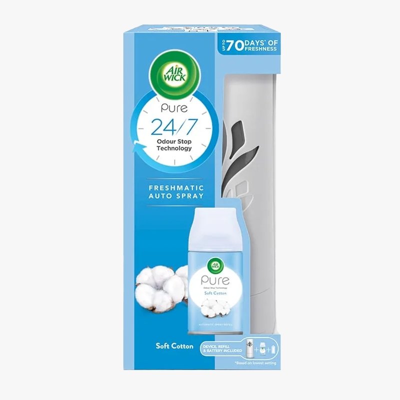 Air Wick Freshmatic Pure Soft Cotton Starterkit - HemSyd