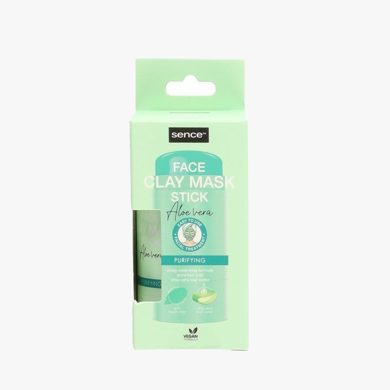 Sence Aloe Vera Ansiktsmask Lerpinne 40g - HemSyd