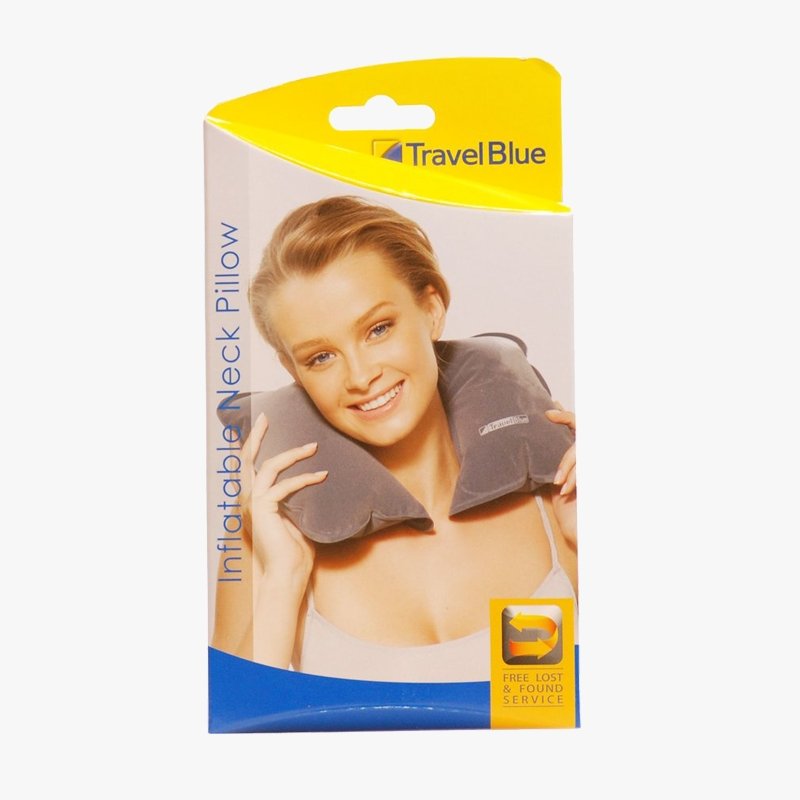 Travel Blue uppblåsbar nackkudde - HemSyd