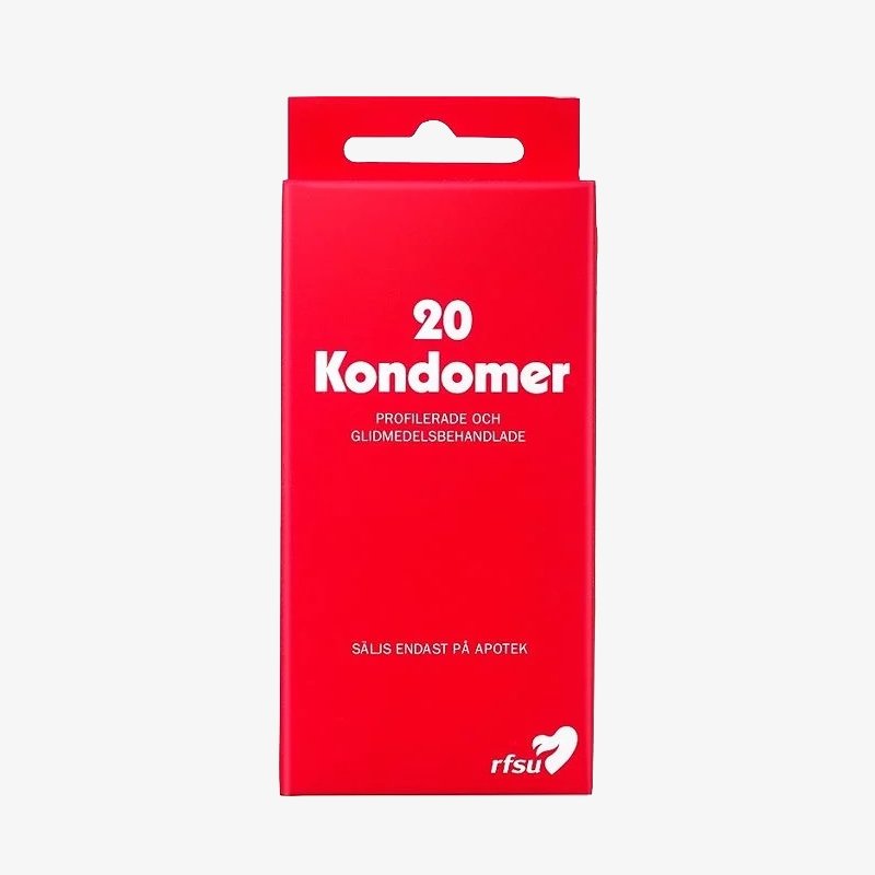 Tunna & profilerade kondomer 20 st - HemSyd