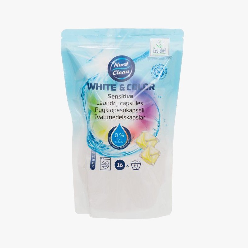 Tvättmedel Kapslar Sensitive 16 st - HemSyd
