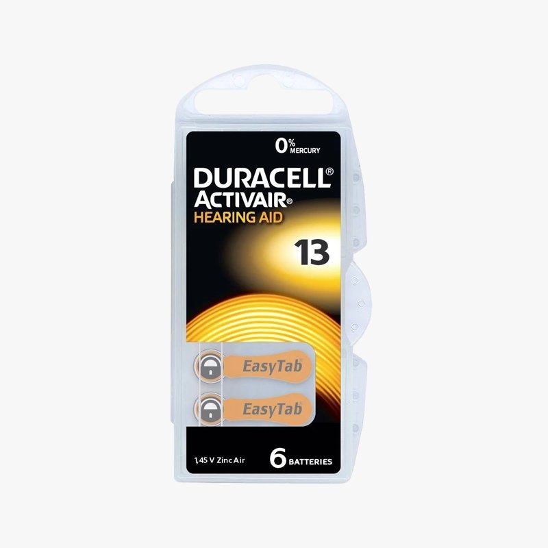 Duracell Activair Batteri 13 - 6 st - HemSyd