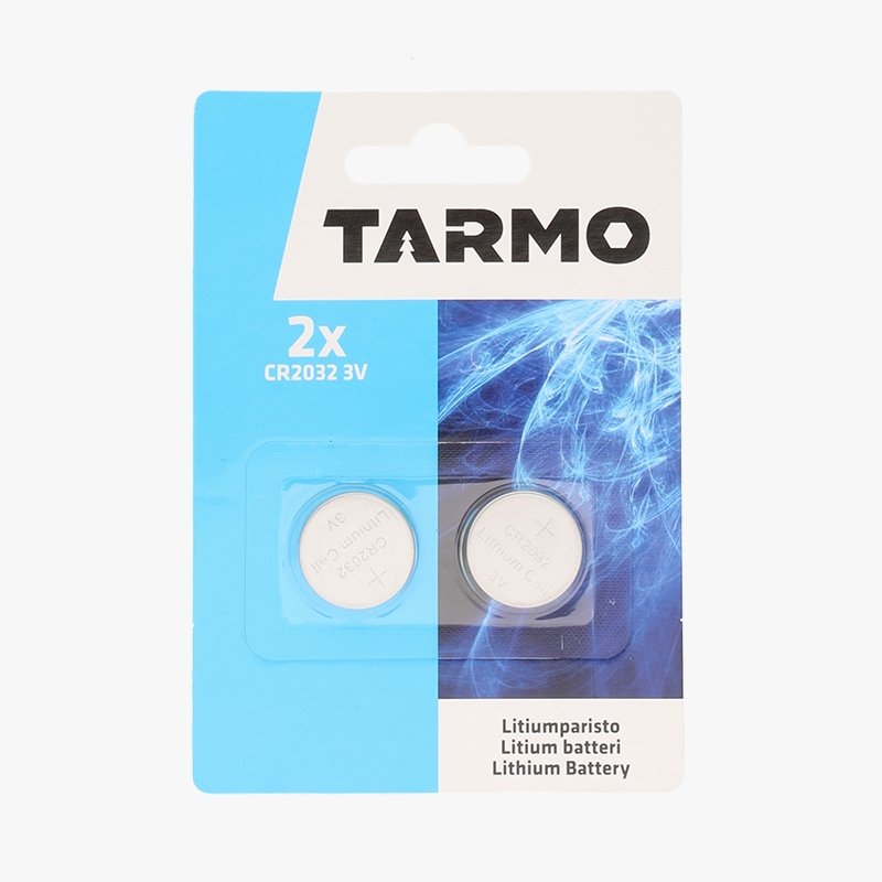 Batteri Lithium CR2032 Pack-2 - HemSyd