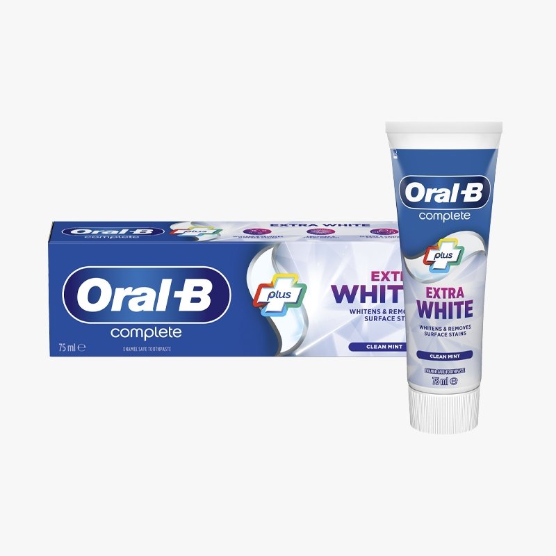 Complete Plus Extra White Tandkräm 75 ml - HemSyd