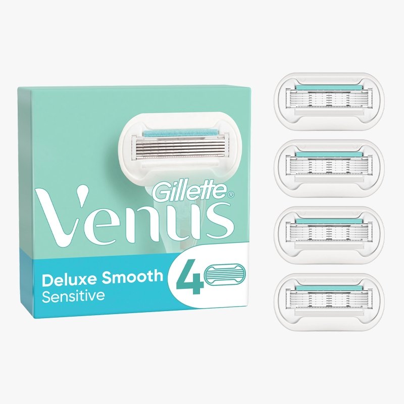 Venus Deluxe Smooth Sensitive Rakblad 4-pack - HemSyd