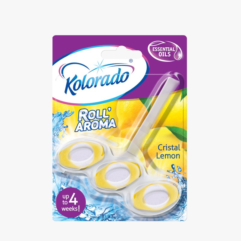 Kolorado Roll Aroma toilet block Cristal Lemon 50 g - HemSyd