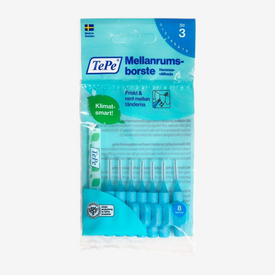 Mellanrumsborste Original 0,6 mm 8 st - HemSyd