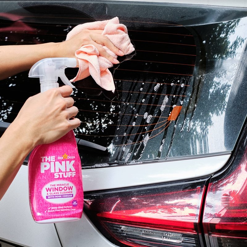 The Pink Stuff The Miracle Window & Glass Cleaner Rose Vinegar 750 ml - HemSyd