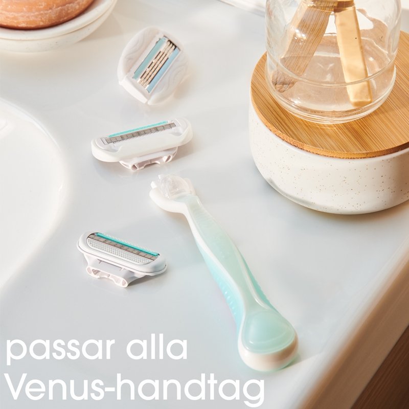 Venus Deluxe Smooth Sensitive Rakblad 4-pack - HemSyd