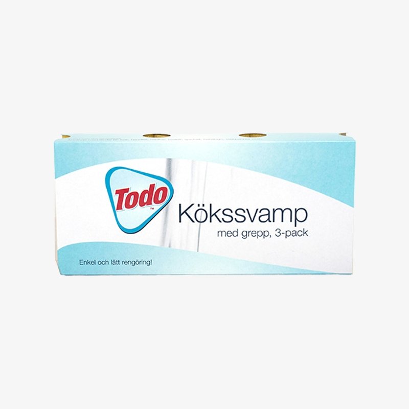 Kökssvamp med grepp 3-pack - HemSyd