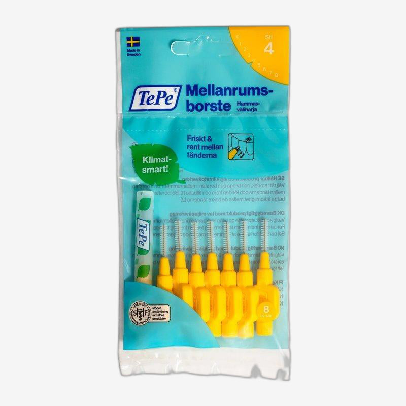 Mellanrumsborste extra mjuk 0,7 mm 8st - HemSyd