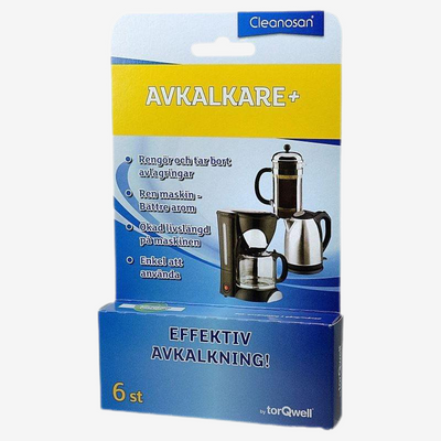 Avkalkningstabletter för kaffebryggare & strykjärn - HemSyd