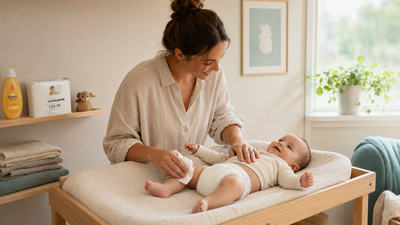 Blöjeksem och känslig babyhud – så sköter du huden i blöjområdet
