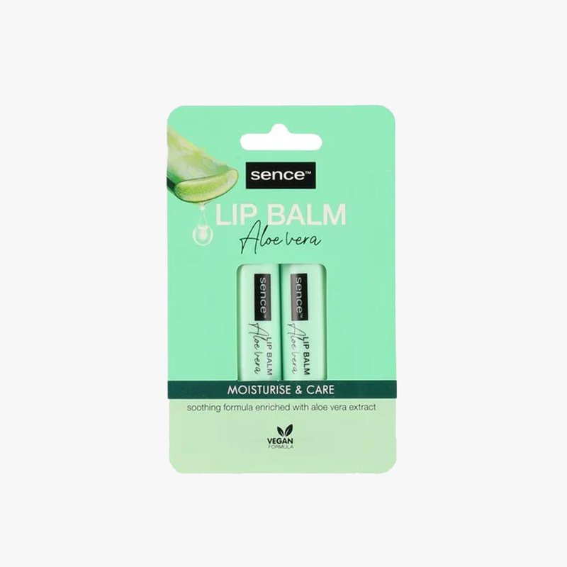 Sence Lip Balm Twin Pack Aloe Vera 2-pack - HemSyd