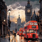 London Skies — pusselmotiv