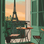 Paris Dawn — pusselmotiv