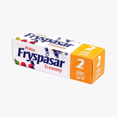 Prima Fryspåsar 2 Liter 50 - pack - HemSyd