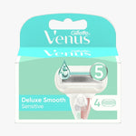 Venus Deluxe Smooth Sensitive Rakblad 4-pack - HemSyd