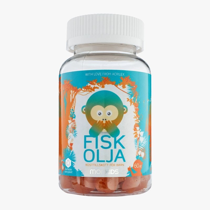Fiskolja Citrontuggisar 60 st - HemSyd