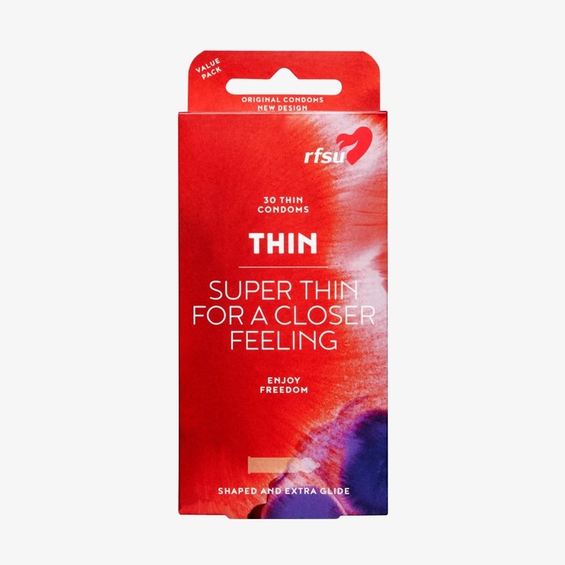 Extra tunna & profilerade kondomer 30 st - HemSyd