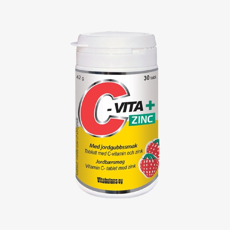 C-Vita 500 mg + ZINK 15 mg 30 tabletter - HemSyd