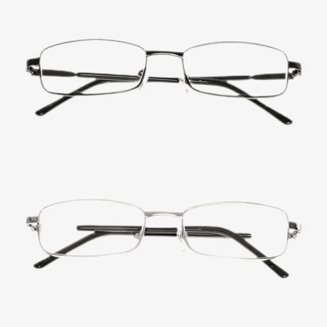 Läsglasögon styrka +2.5 Silverbågar - HemSyd